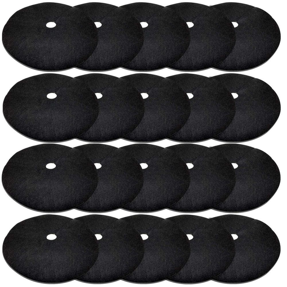 16.5 in. Degradable Tree Protector Mat, Reusable Tree Weed Barrier Mat for Weed Control Root Protection (20-Pack) price history on PriceWatchPro