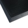 TrafficMaster Black 23.75 in. x 31.5 in. Rubber Door Mat