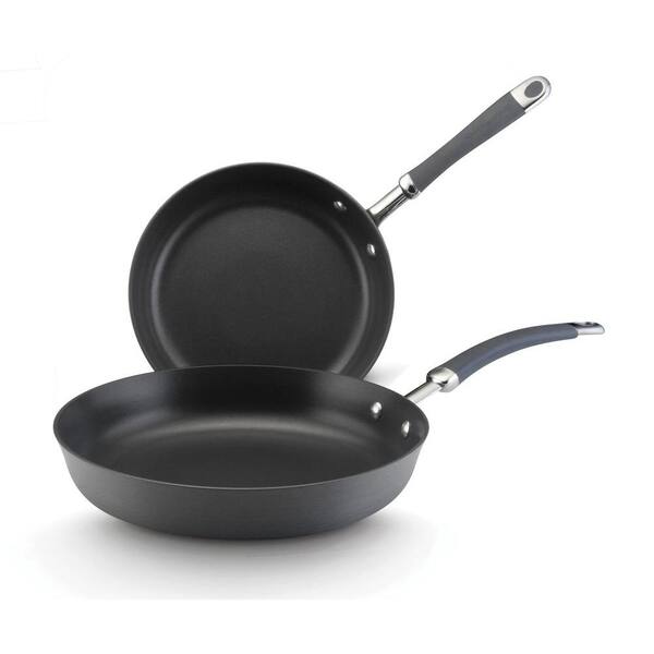 KitchenAid 9 in. and 11-1/2 in. Hard Anodized Skillet Twin Pack-DISCONTINUED