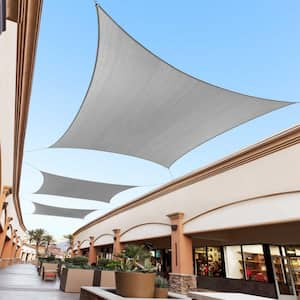 190 GSM Rectangle Sun Shade Sail Screen Canopy, Outdoor Patio and Pergola Cover