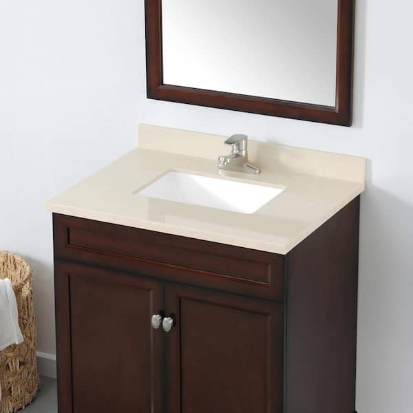 Home Decorators Collection Teagen 30 In, 30 Espresso Bathroom Vanity