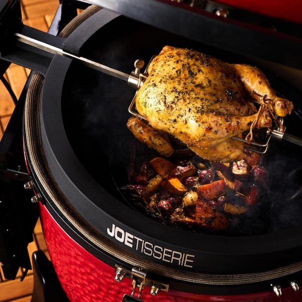 JoeTisserie Rotisserie Grill Accessory for Classic Joe