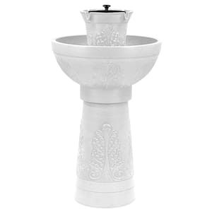 Lecce Cordless Modular Fountain Tiered, Ivory