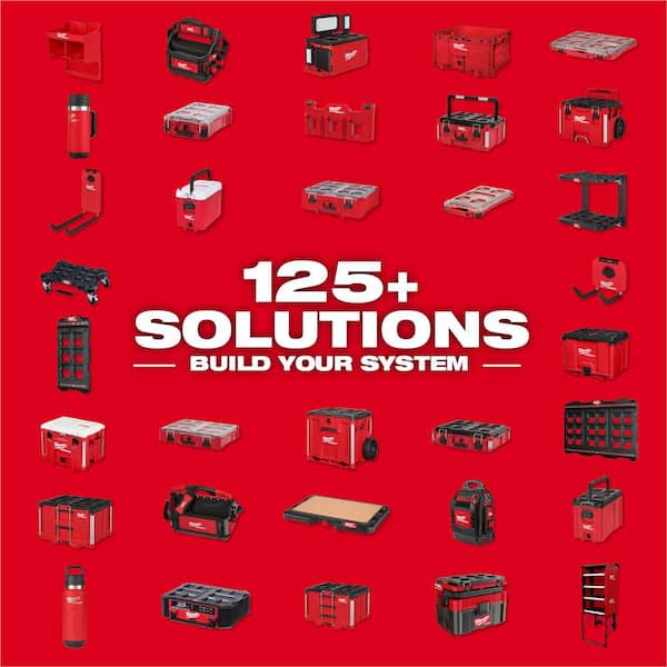 Milwaukee PACKOUT Large Magnetic Bin Tool Holder 48-22-8071 - The