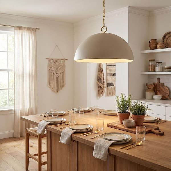 Savoy House Alta 30 in. W x 33 in. H 1-Light Concrete/Brass