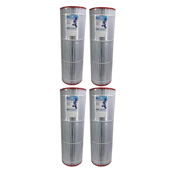 Unicel 10.06 in. Dia 150 sq. ft. Clean and Clear Predator Pool Replacement Filter Cartridge (4-Pack)