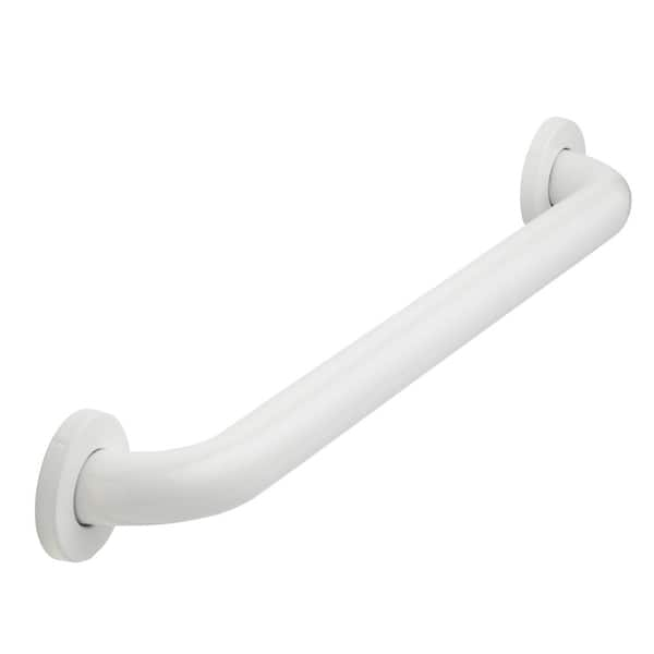 Photo 1 of 24 in. Concealed Screw Assist Bar in White