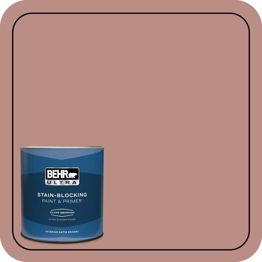 1 qt. #170F-5 Brick Dust Extra Durable Satin Enamel Interior Paint & Primer price history on PriceWatchPro