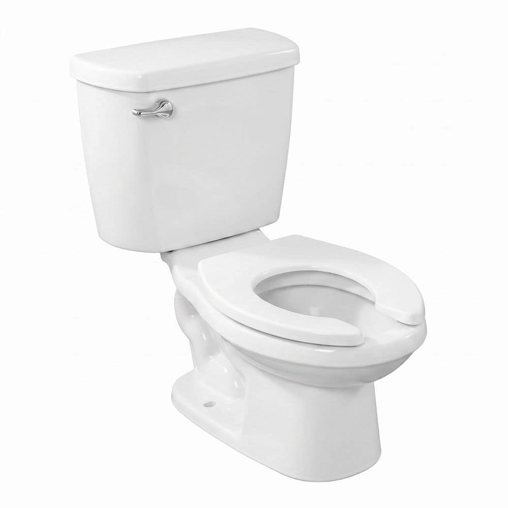 Kid's 2-piece Training Toilet 10 Rough in 1.28 GPF Single Flush Round Toilet in White Seat Included without Cover price history on PriceWatchPro