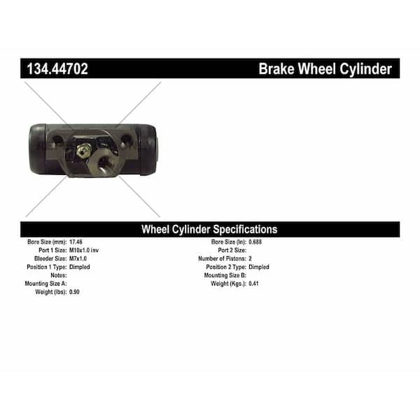 Centric Parts Drum Brake Wheel Cylinder 1974 Toyota Pickup 2.0L