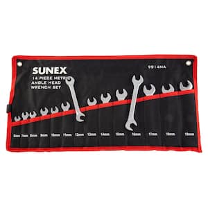 Metric Angle Head Wrench Set (14-Pcs)