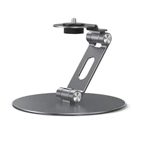 PS01 Projector Foldable Mount Stand Adjustable Tripod in Black with 1/4 in. Screw for Cameras 1-Pack