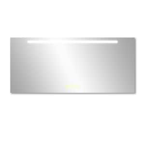 54 in. W x 24 in. H Rectangular Frameless Anti-Fog Wall Mounted LED Light Bathroom Vanity Mirror in Silver