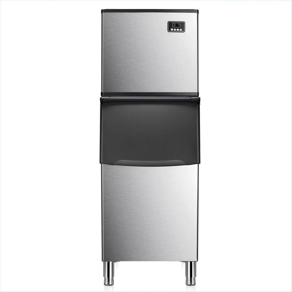 Frigidaire 40 Lbs Countertop Clear Square Ice Maker, (EFIC452-SS-COM