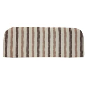 Nature Outdoor Cushion Bench in Taupe 48 x 18 - Includes 1-Bench Seat Cushion