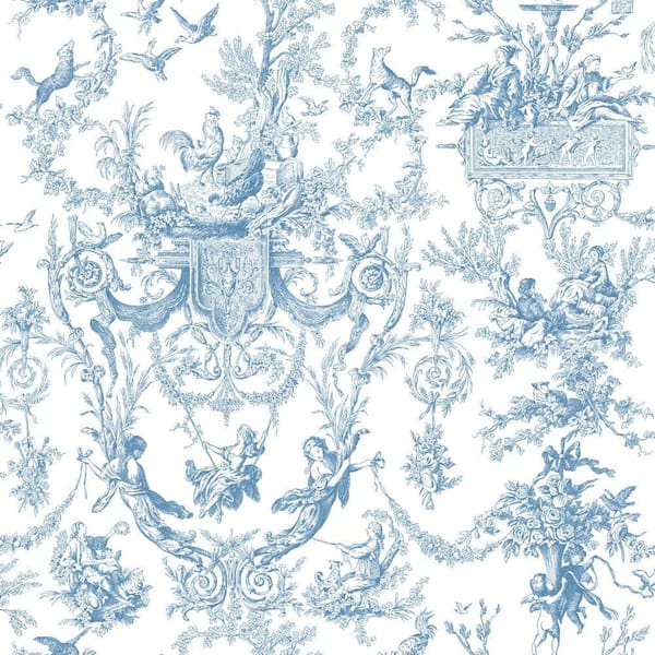 York Wallcoverings Old World Toile Paper Strippable Roll Wallpaper (Covers 56 sq. ft.)
