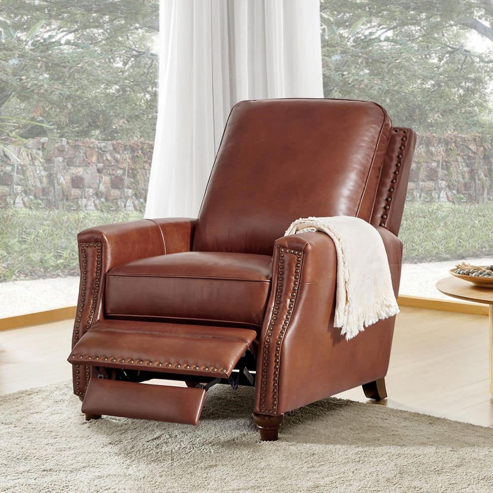 JAYDEN CREATION Theresa Brown Mid-century Leather Standard (No