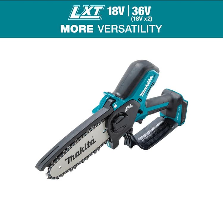 Makita 18-Volt LXT Lithium-Ion Brushless Cordless 6 in. Mini Chain Saw (Tool Only)