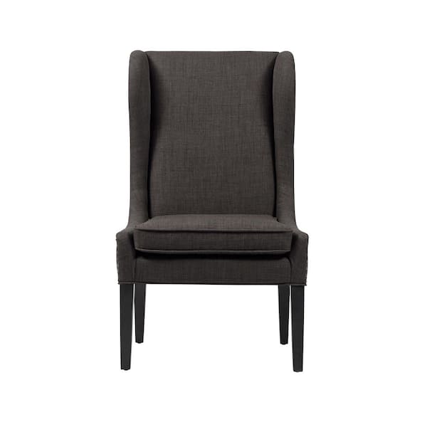 Madison Park Sydney Charcoal Captains Dining Chair