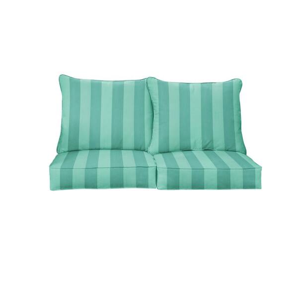 Home depot settee discount cushions