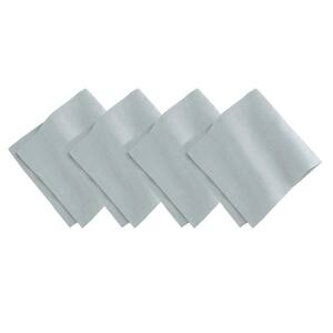 La Classica 21 in. W x 21 in. L in Light Blue Solid Color Napkins (Set of 4)