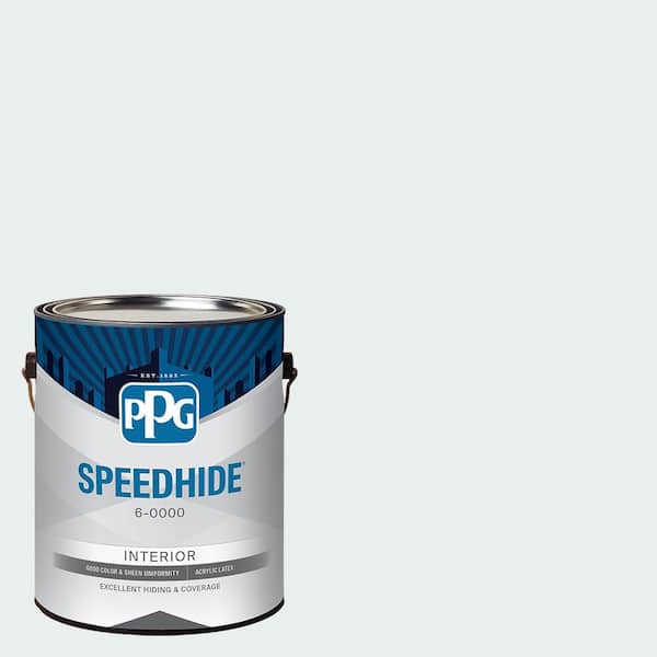 SPEEDHIDE 1 gal. PPG1153-1 Ice Castles Ultra Flat Interior Paint