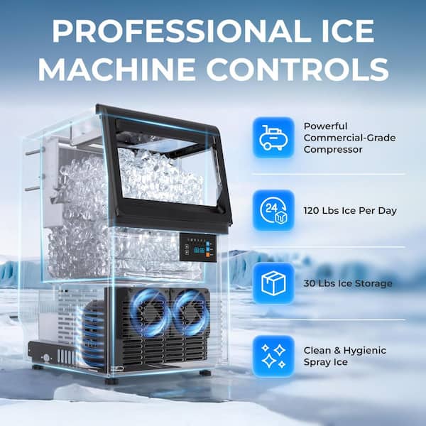 SIWGYDA 13.78 in. Freestanding Commercial Full Size Cubes Spray