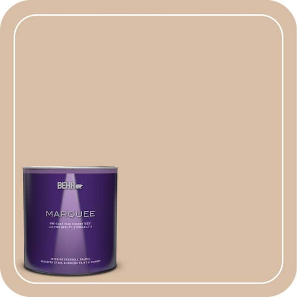 1 qt. #PPH-15 Nut Flavor One-Coat Hide Eggshell Enamel Interior Paint & Primer