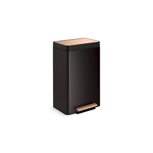 KOHLER 13 Gal. Stainless Steel Step Trash Can