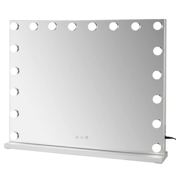 GQB 28 in. W x 22 in. H Rectangular Framed LED Bulb