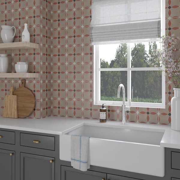 D_Segni Monarch 8 in. x 8 in. Glazed Porcelain Floor and Wall Tile (10.32 sq. ft./Case)