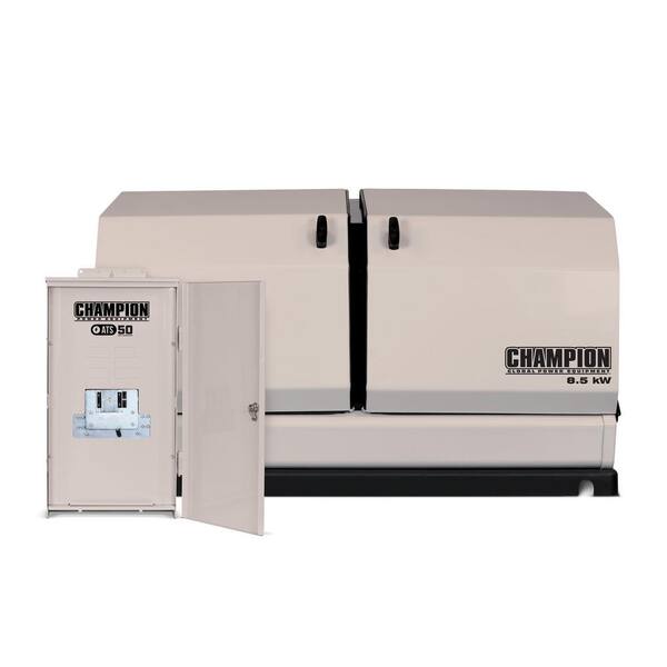 CHAMPION POWER EQUIPMENT 100177 8.5kW Whole House Standby Generator 50A CHAMPION POWER EQUIPMENT 100177 8.5kW Whole House Standby Generator 50A