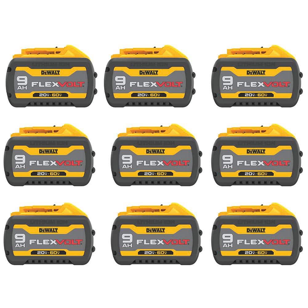 20V/60V MAX FLEXVOLT Lithium-Ion 9.0Ah Battery (9 -Pack) price history on PriceWatchPro