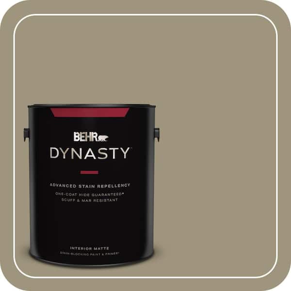 BEHR DYNASTY 1 gal. #760D-5 Shortgrass Prairie Matte Interior Stain-Blocking Paint & Primer