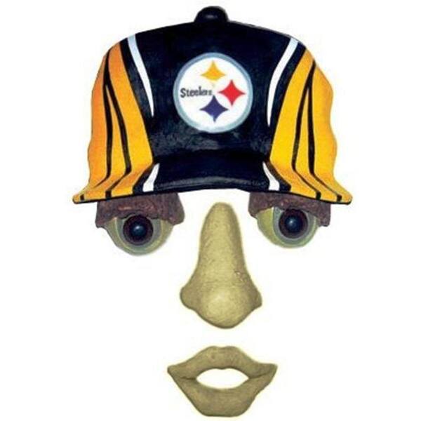 Team Sports America 14 in. x 7 in. Forest Face Pittsburgh Steelers