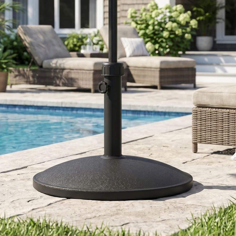 garden oasis harrison 9 patio umbrella Sears 11.5 ft Replacement Canopy Sturdy durable base keeps umbrella from falling Noble House 35 lbs. Harrison