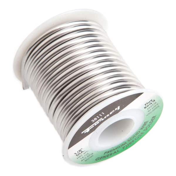 Forney 1/8 in. 1 lb. Solid Wire 50/50 Tin Lead Solder