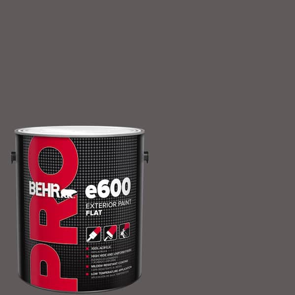BEHR PRO 1 gal. #T14-10 Coffee Bar Flat Exterior Paint