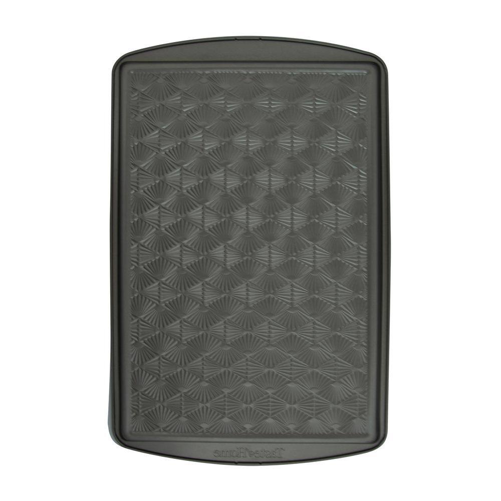 Ash Gray Non-Stick Aluminum 3-Piece Baking Sheet Set