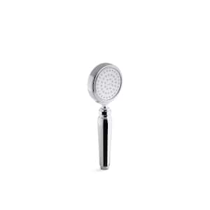 Artifacts 1-Spray Patterns 1.75 GPM 3.625 in. Wall Mount Handheld Fixed Shower Head in Matte Black