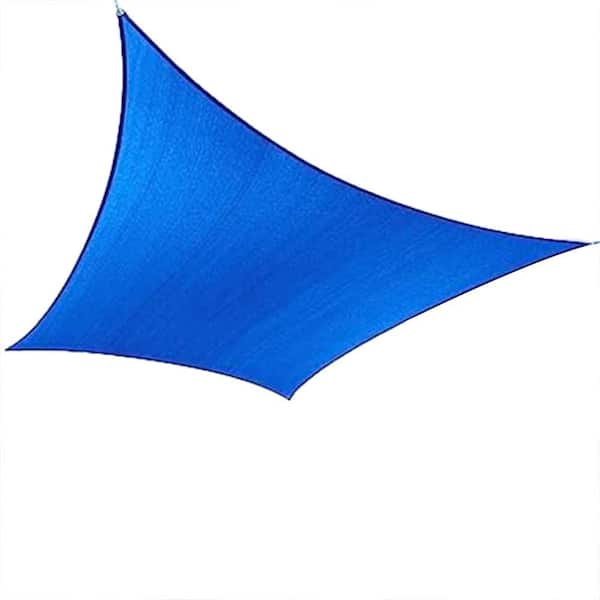 16 ft. x 20 ft. Blue Rectangle Sun Shade Sail Canopy for Outdoor Patio with UPF50+ 95% UV Blockage