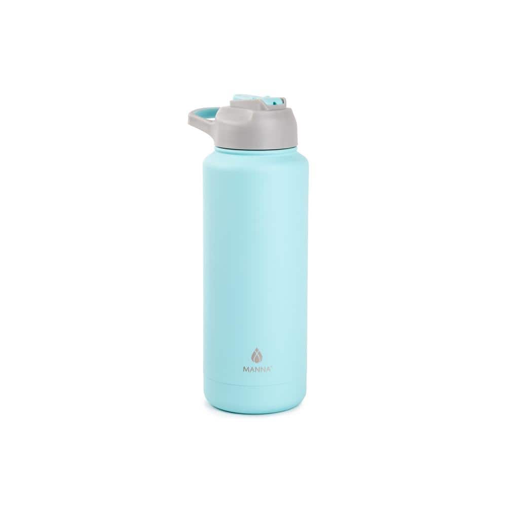 TAL Kids Polypropylene Water Bottle Tumbler With Straw 12 fl oz, Green