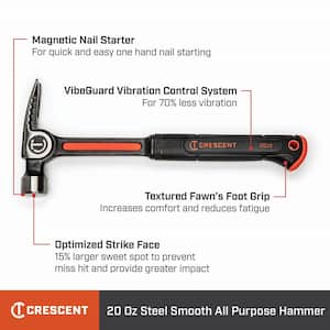 20 oz. Steel General Purpose Hammer