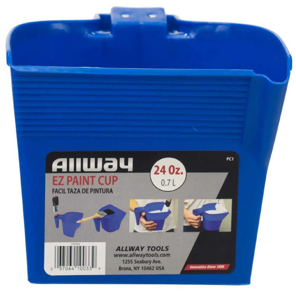 Allway EZ Paint Plastic Cup PC1 The Home Depot