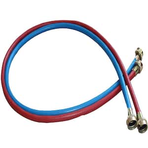 5 ft. Color Coded Washing Machine Fill Hose (2-Pack)