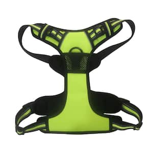 No-Pull Pet Dog Harness, Adjustable Soft Padded Reflective No-Choke Pet Vest with Easy Control Handle, Extra Large