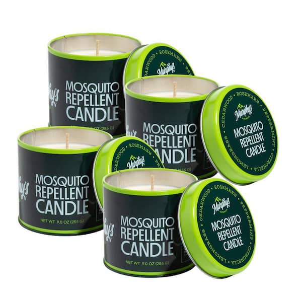 9oz Mosquito Repellent Citronella Candle (4-Pack)