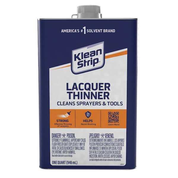 Klean-Strip 1 qt. Lacquer Thinner Cleans Sprayers and Tools
