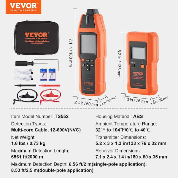Shop underground gas tracer wire in Electrical Online at VEVOR - Search  Results