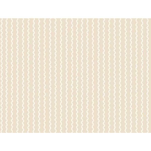 RIFLE PAPER CO. Rickrack Linen Beige Matte Non-Pasted Wallpaper